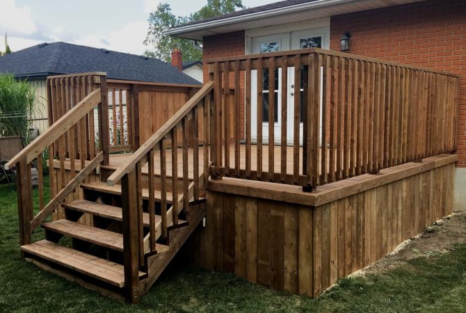 wood+deck+bungalow